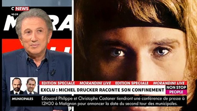 EXCLU - Michel Drucker à propos du nouveau single de Hallyday: Et si on lui foutait la paix à Johnny ? Ca sent un peu le tiroir caisse... - VIDEO