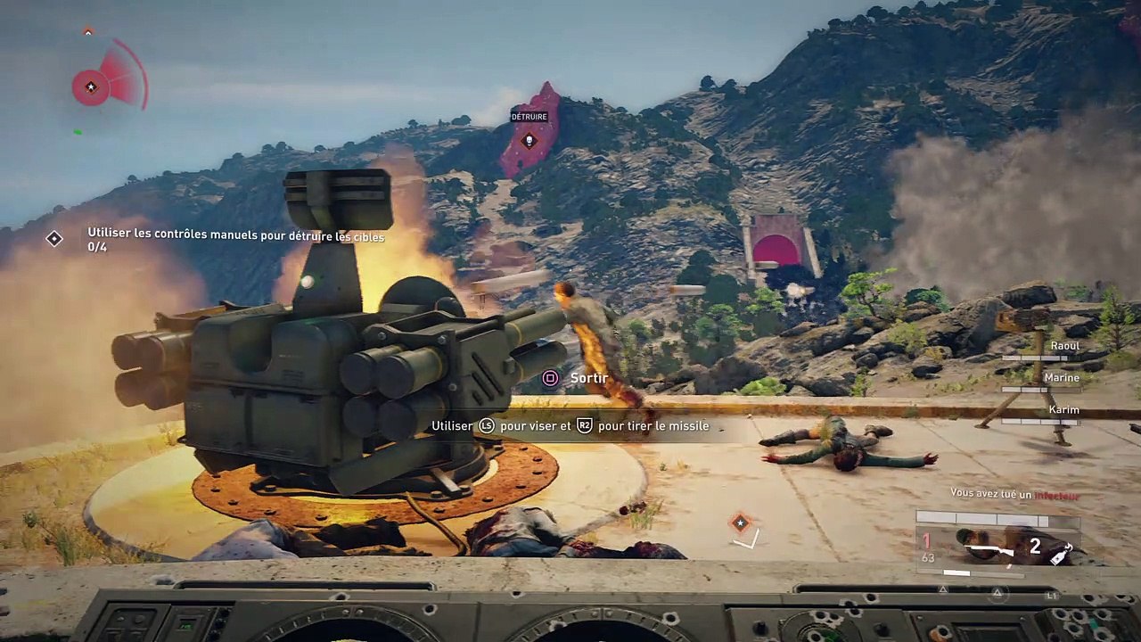 World War Z_GOTY : gameplay sur la carte de Marseille