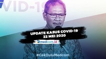 Update COVID-19 22 Mei: 20.796 Positif, 5.057 Sembuh, 1.326 Meninggal Dunia