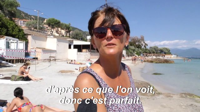 En Corse, les serviettes de nouveau autorisées sur les plages