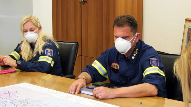 Στο Διοικητήριο το ΕΚΑΒ της Λιβαδειάς. Στη Λιβαδειά ο συντονιστής της Π.Υ. Στερεάς Θεσσαλίας