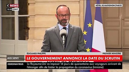 Download Video: Municipales: Le Premier ministre Edouard Philippe annonce que le second tour se tiendra le 28 juin prochain