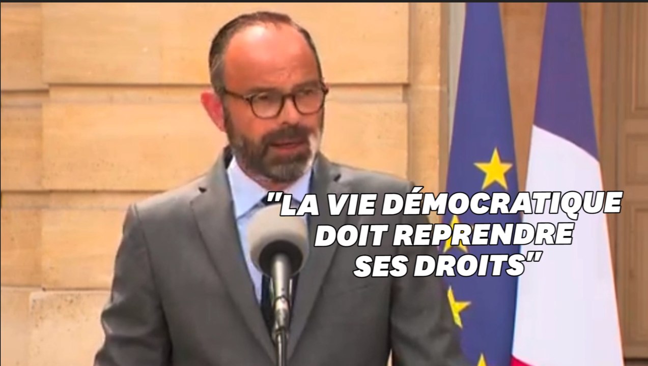 Édouard Philippe annonce la date du second tour des élections municipales