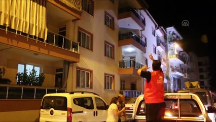 Kula'da balkonda spor etkinliği - MANİSA