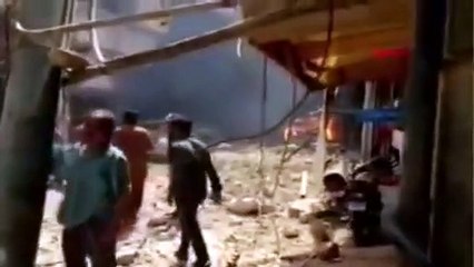 107 kişiyi taşıyan uçak düştü! İşte kaza yerinden ilk görüntüler