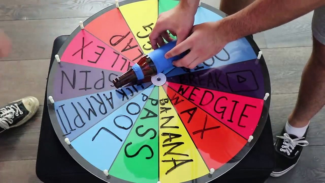 Spin The Bottle And Doing Whatever It Lands On 1 Spin 1 Dare Challenge Video Dailymotion 