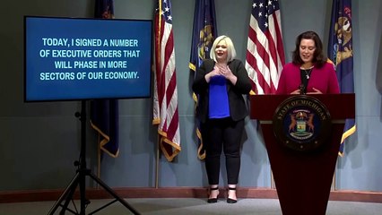Michigan governor allows gatherings of up to ten people