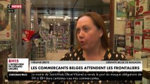 Les commerçants belges attendent les clients français frontaliers