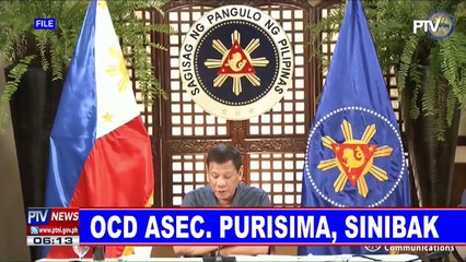 Sec. Duque, mananatili sa pagganap sa tungkulin; OCD ASec. Purisima, sinibak