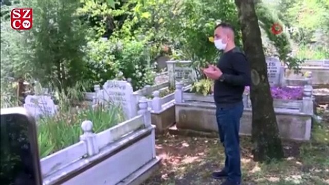 Sokağa çıkma kısıtlaması öncesi mezarlıklara akın ettiler