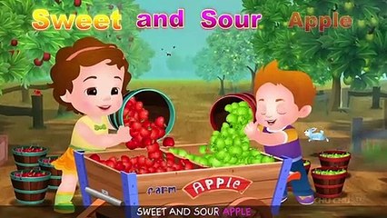 Apple Song (SINGLE) - Learn Fruits for Kids - Educational Learning Songs & Nursery Rhymes - ChuChuTV