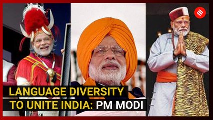 Use power of language diversity to unite India: PM Modi