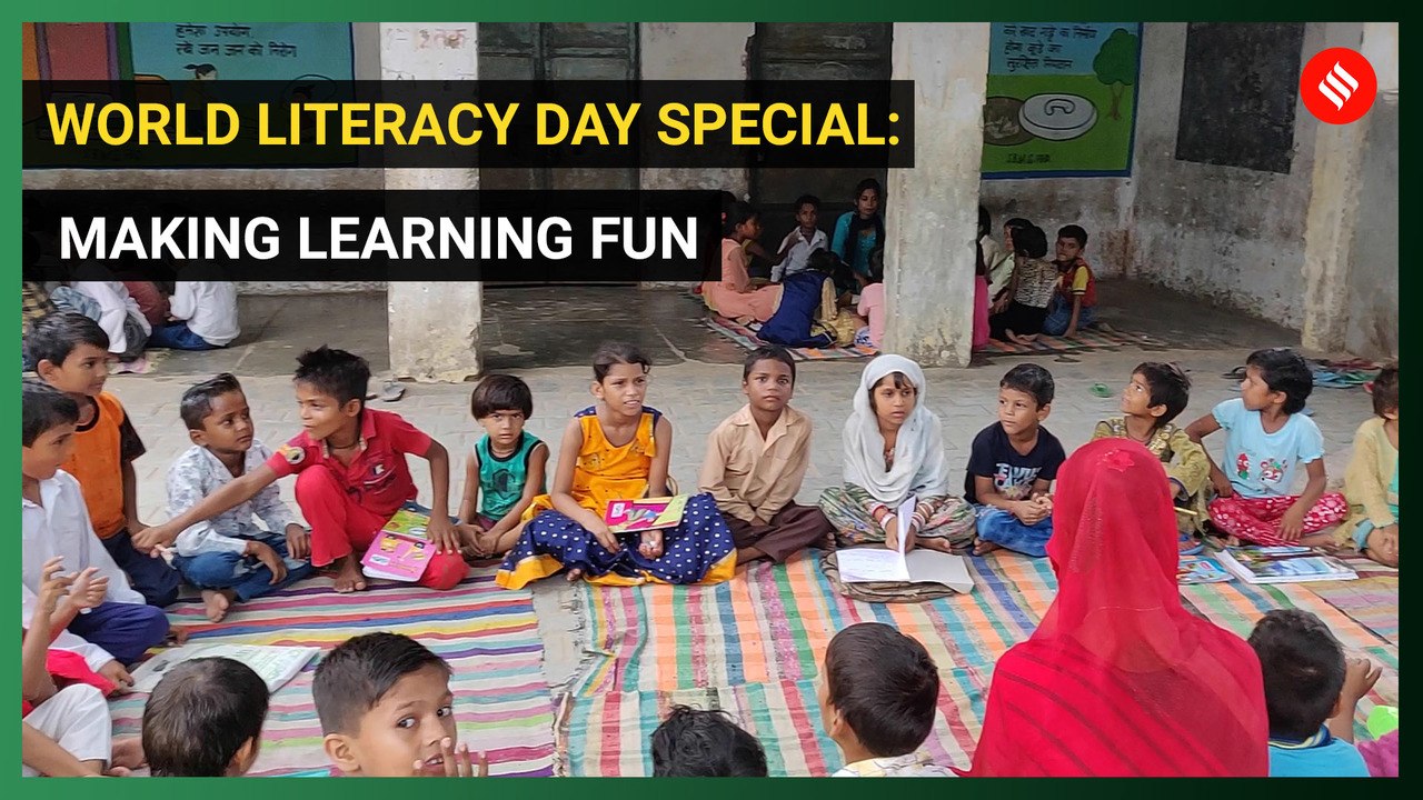 World Literacy Day Special: Making learning fun