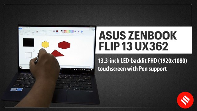 Asus ZenBook Flip 13 UX362 first look: A stylish convertible laptop