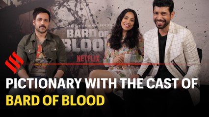 Bard of Blood stars take up the Pictionary challenge