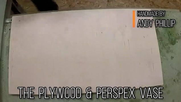 Woodturning - The Plywood and Perspex Vase - RocklerPlywoodChallenge