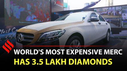 World's most expensive Merc has 3.5 lakh diamonds