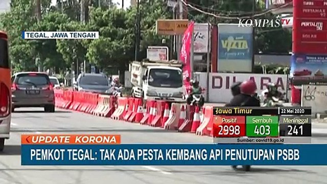 Pemkot Tegal: Tidak Ada Pesta Kembang Api saat Penutupan PSBB!