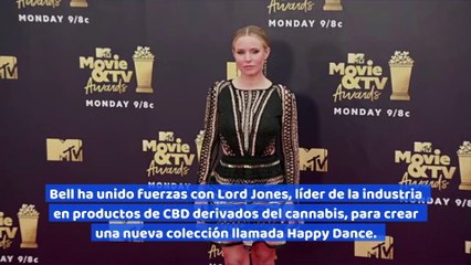 Kristen Bell lanza su línea de cuidado de la piel con cannabis