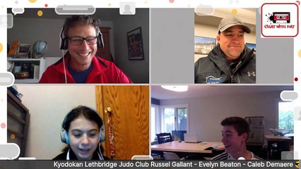 May-Mai 2020 Kyodokan Judo Club of the Year + U16 Male  / Female -Russel Gallant-Evelyn Beaton-Caleb Demaere