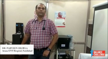 Dr Parveen Chawla on Balance Disorders