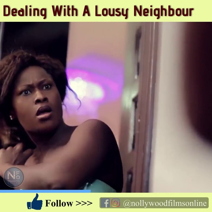 HOW TO DEAL WITH A LOUSY NEIGHBOUR -  On Wheelchair With Love Snippet 1 (Nigerian Nollywood Movies)
