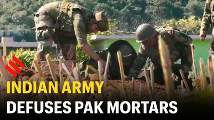 Indian Army defuses live Pak mortars in Poonch district, India