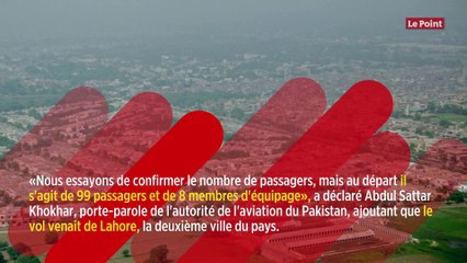 Pakistan : un avion s'écrase au milieu d'un quartier résidentiel de Karachi