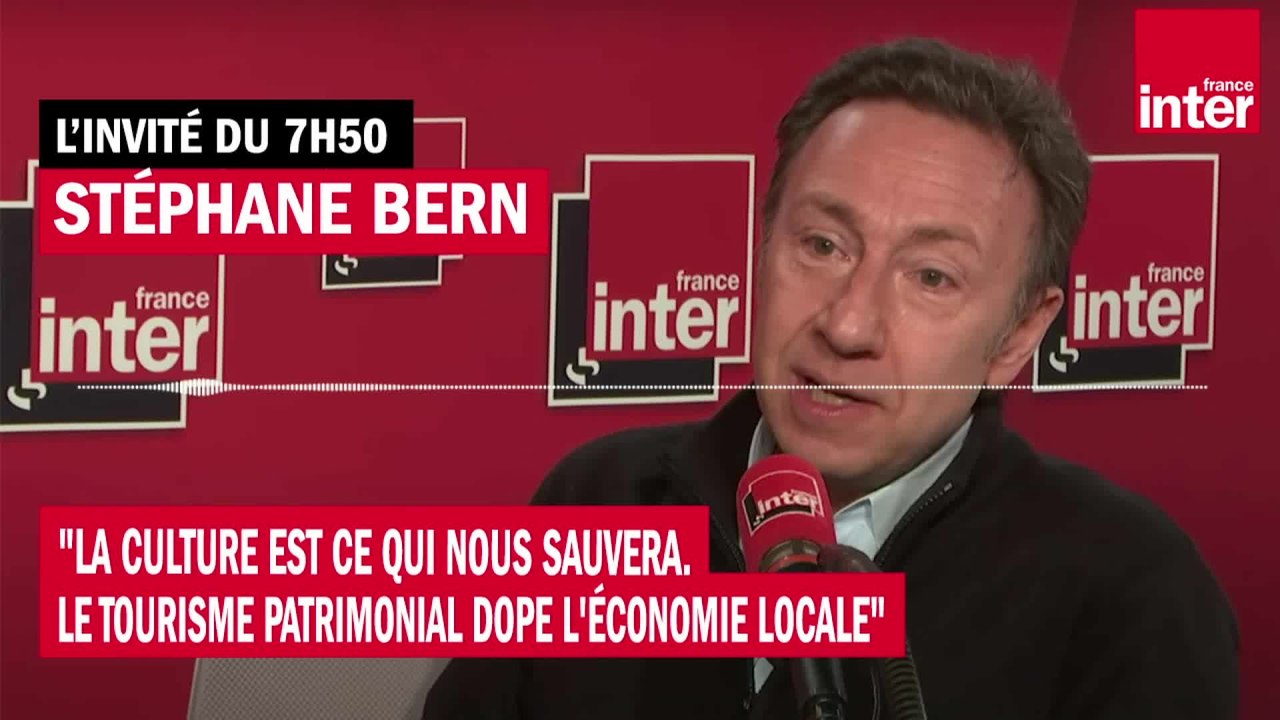 Stéphane Bern : "La culture est ce qui nous sauvera. Le tourisme patrimonial dope l'économie locale"