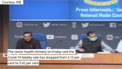 Covid-19 mortality rate down from 3.13% to 3.02%: Health Ministry