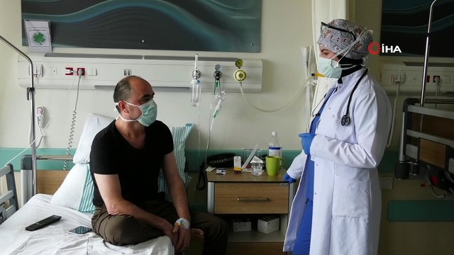 Aile ziyareti için geldiği Isparta’da korona virüse yakalandı, immün plazma tedavisi ile sağlığına kavuştu