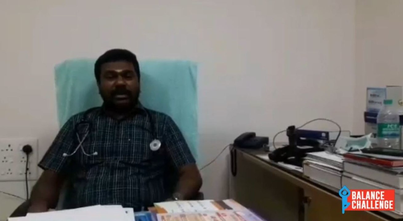 Dr V. Prabu On Balance Disorders.