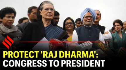 Protect ‘Raj Dharma’: Congress to President Kovind over Delhi violence