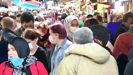 Bursa’da çarşı-pazar tıklım tıklım