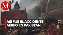Avión se estrella con 107 personas en Pakistán