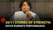 Divya Kumar performs with Navy band on 26/11 Stories of Strength event