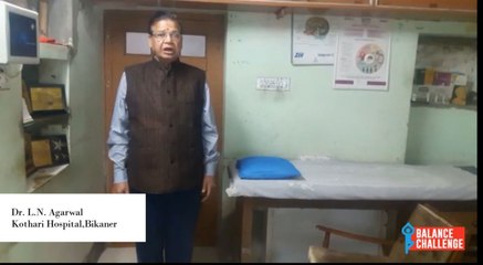 Dr L.N Agarwal  On Balance Disorders