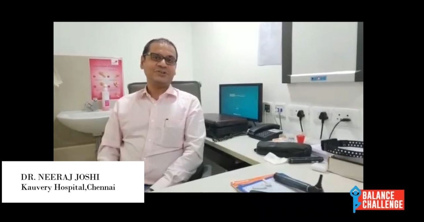 Dr Neeraj Joshi On Balance Disorders