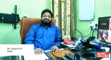 Dr. Sachin Goel   On Balance Disorders