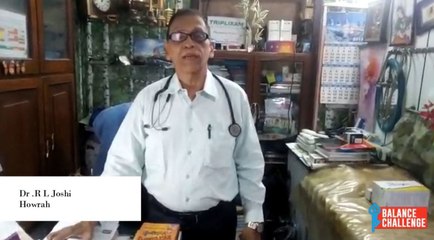 Dr R L Joshi On Balance Disorders.