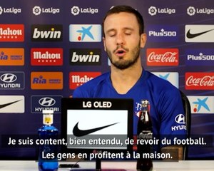 Coronavirus - Saul pas fan des célébrations de but sans contact