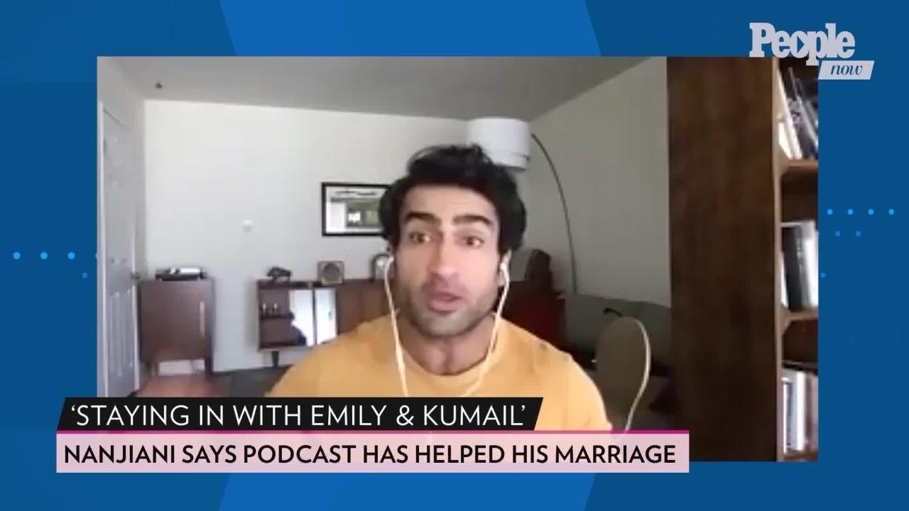 How Kumail Nanjiani and Wife Emily V. Gordon’s Quarantine Podcast Brought Them Closer: ‘It’s Been Really Good for Our Relationship’