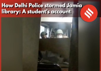 How Delhi Police stormed Jamia library: A student's account
