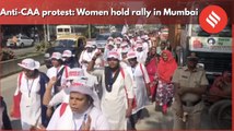 Anti-CAA protest: Women hold rally in Mumbai