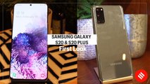 Samsung Galaxy S20, Galaxy S20+: Hands-on with the new phones