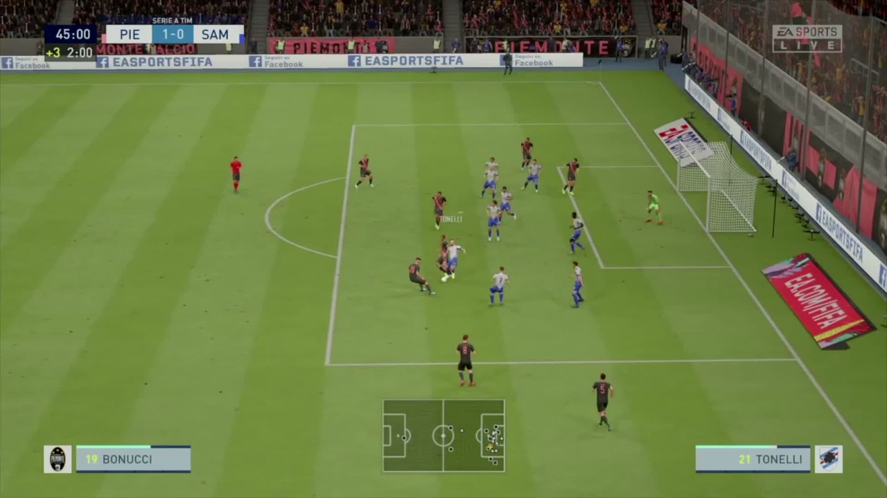 Juventus Turin - UC Sampdoria  sur FIFA 20 : résumé et buts (Serie A - 36e journée)