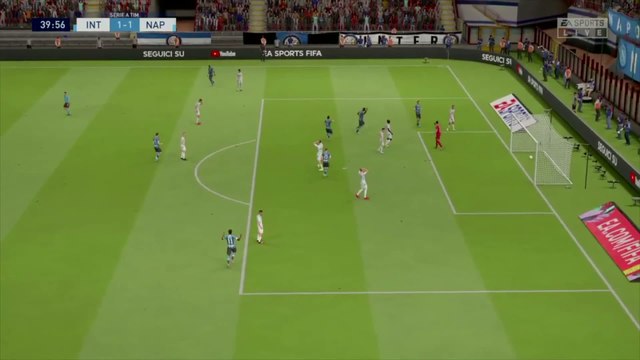 Inter Milan - SSC Napoli sur FIFA 20 : résumé et buts (Serie A - 37e journée)