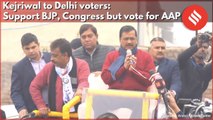 Kejriwal to Delhi voters: Support BJP, Congress but vote for AAP