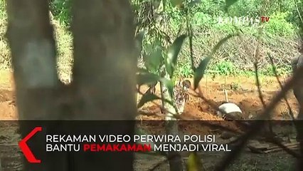 Seorang Polisi di Sumsel Bantu Gali Kubur Jenazah Pasien Covid-19