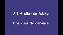 Une cuve de garance à l'Atelier de Micky